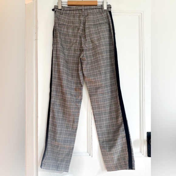 rag & bone Wool Plaid Tuxedo Trousers. Size XS - Picture 3 of 6